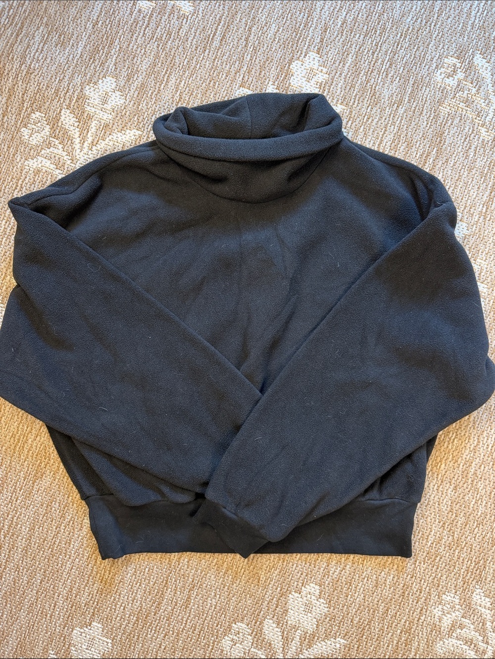 Old navy Funnel fleece cropped Sweater